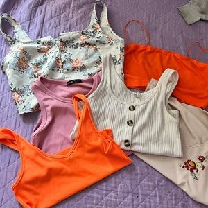 Bulk of 5 Shein Tanks